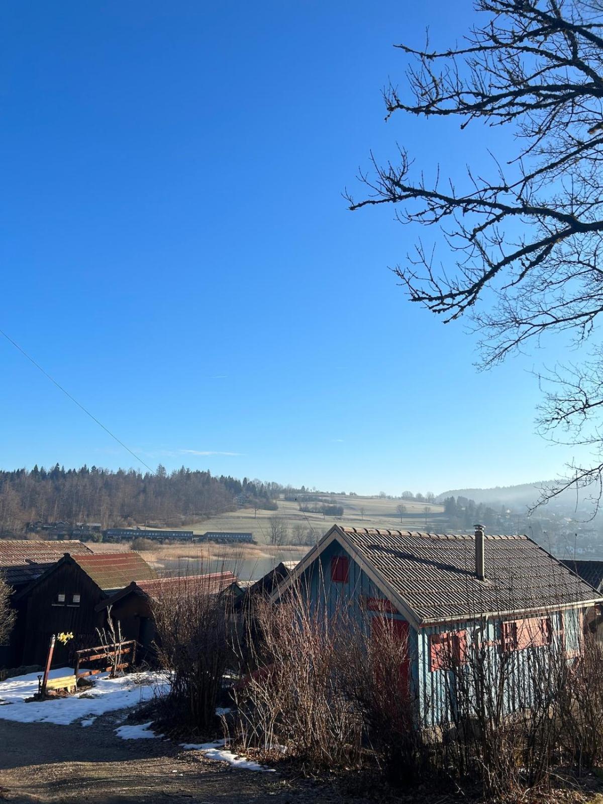 La Parenthese Vue Lac Les Grangettes Eksteriør bilde