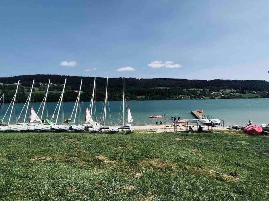 La Parenthese Vue Lac Les Grangettes Eksteriør bilde