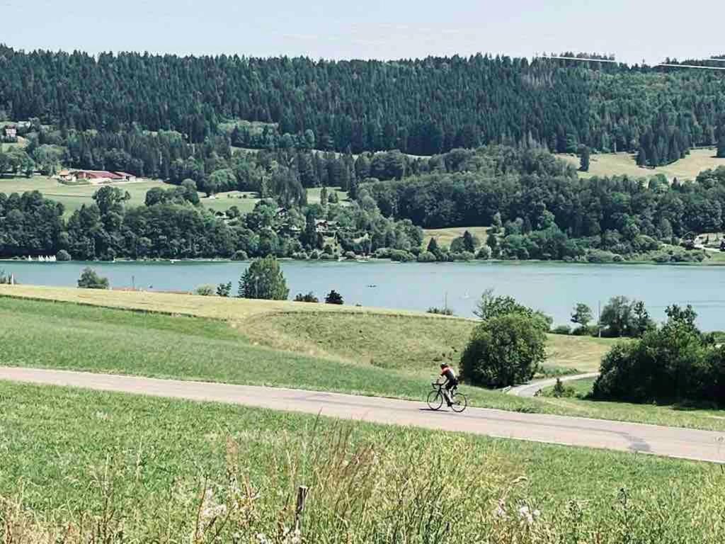 La Parenthese Vue Lac Les Grangettes Eksteriør bilde