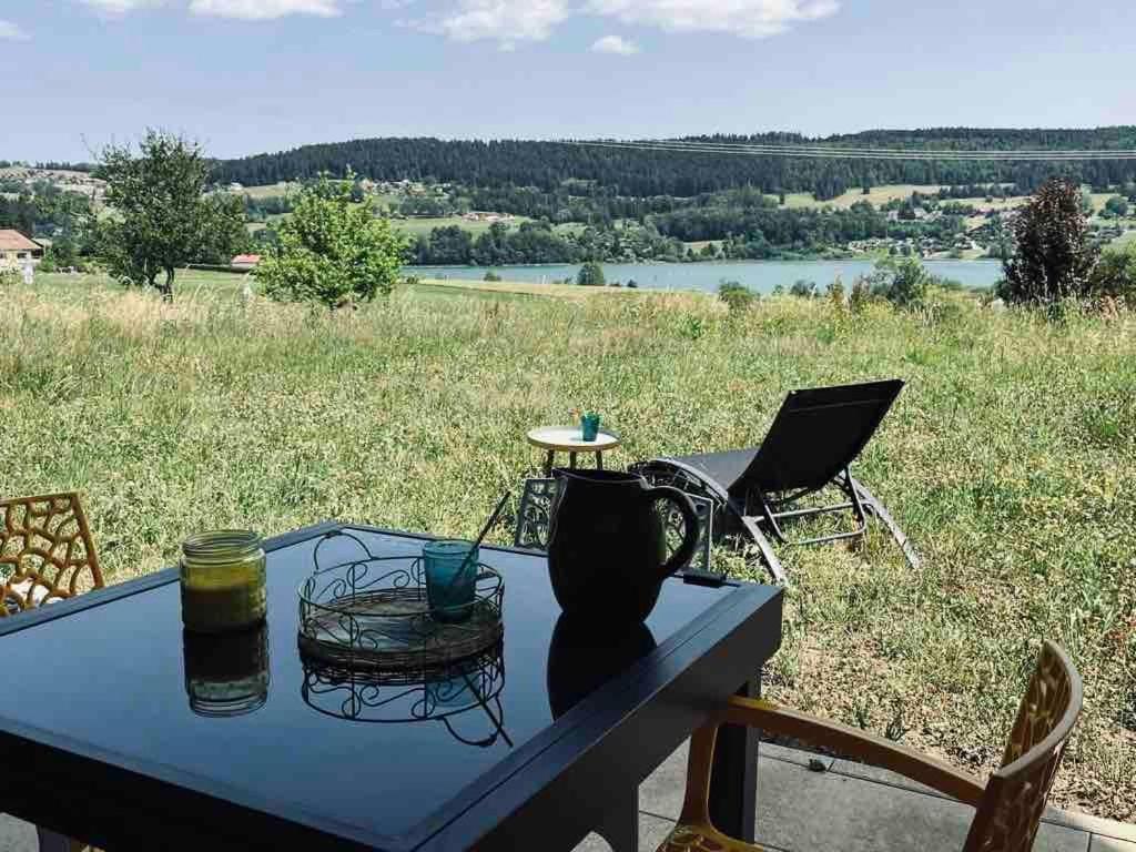 La Parenthese Vue Lac Les Grangettes Eksteriør bilde