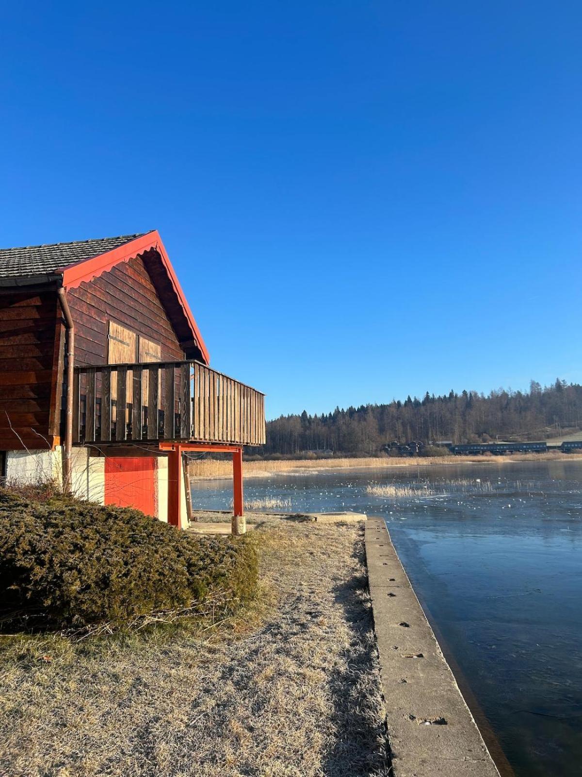La Parenthese Vue Lac Les Grangettes Eksteriør bilde